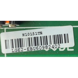 MAIN PARA TV LG / NUMERO DE PARTE EBU60982402 / EAX61553801(10) / 32LD350 / MODELO 26LD350-UB.CUSWLH	